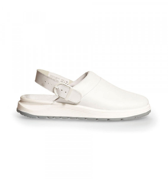 87021 Damen - Herren - Clog - weiß